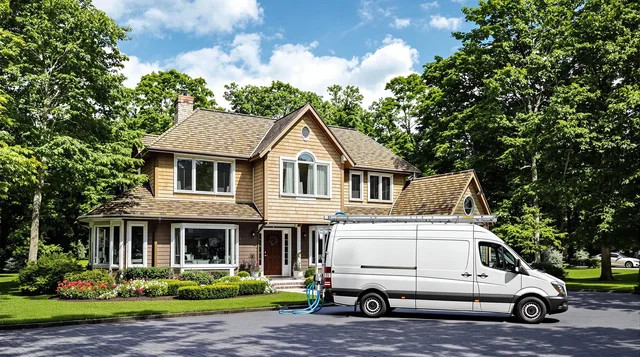 Upper Arlington Dryer Vent Cleaning dryer vent cleaning crew working in Dublin, OH