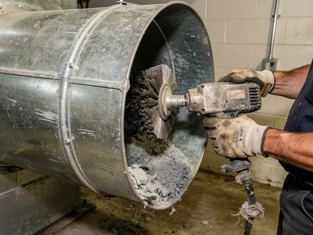 Industrial-grade dryer vent cleaning by Upper Arlington Dryer Vent Cleaning in Upper Arlington