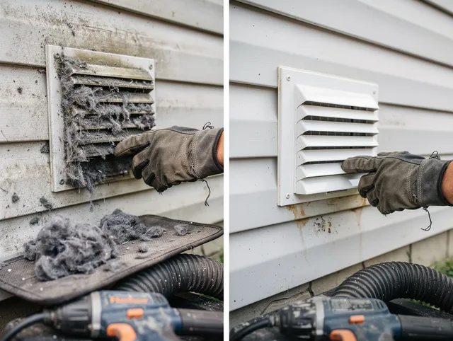 Residential dryer vent cleaning by Upper Arlington Dryer Vent Cleaning in Upper Arlington